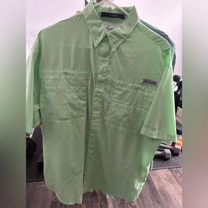 Men’s Columbia short sleeve button up